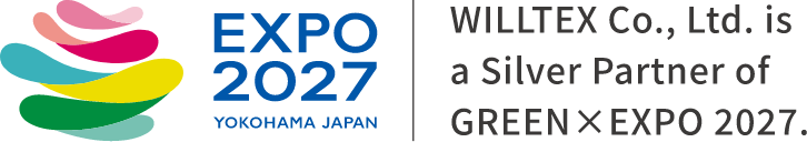 WILLTEX Co., Ltd. is a Silver Partner of GREEN×EXPO 2027.